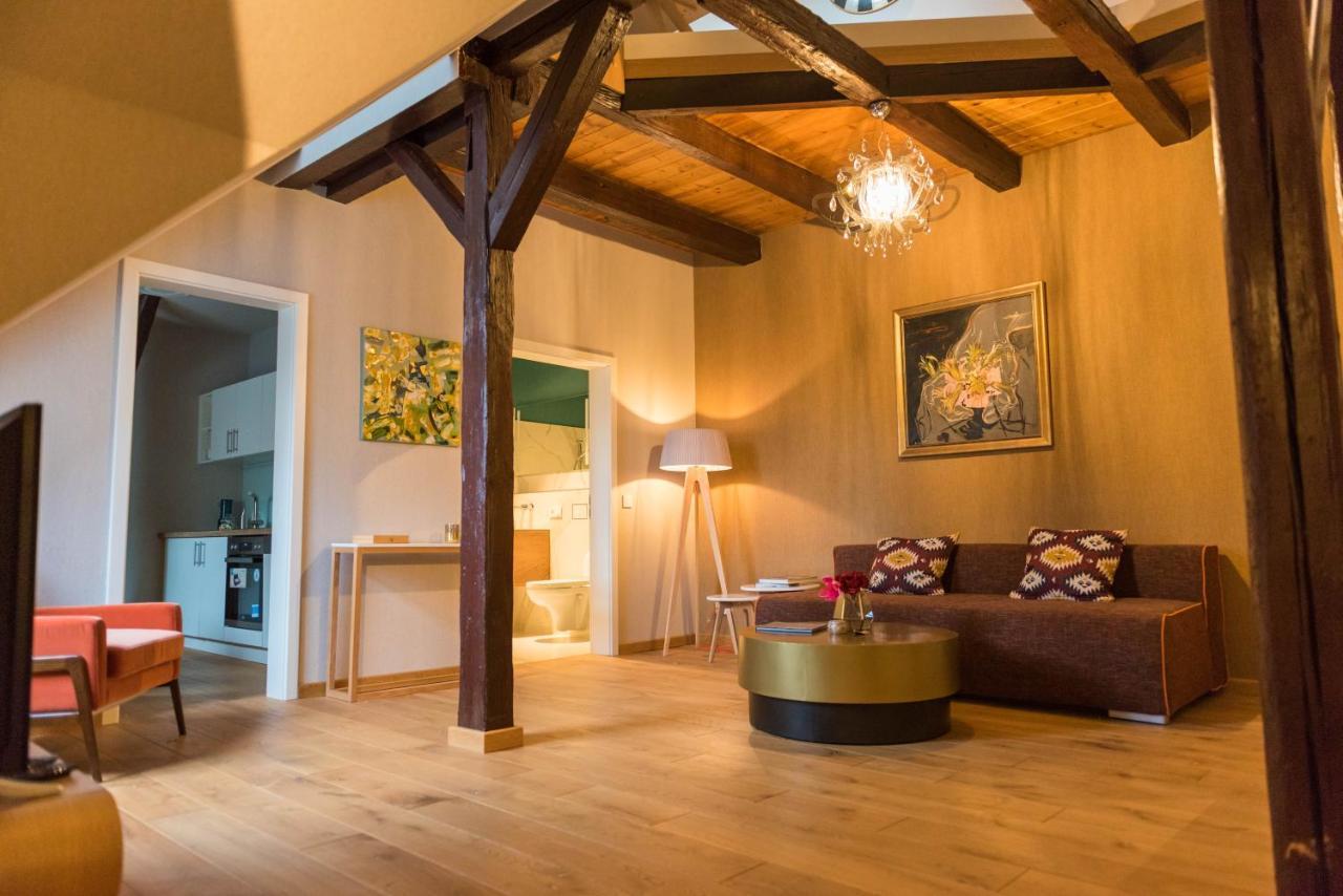 Apartmenthaus Am Dom Junior Suite Mit Parkplatz Zwickau Exterior foto